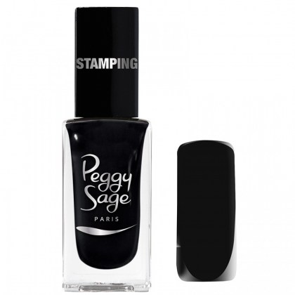 Peggy Sage Nail Art Stamping Lack Noir 11ml